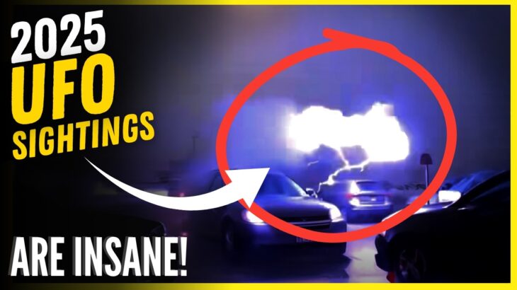 2024年 UFO Sightings in 2025 are getting CRAZY! (New UAP Footage)