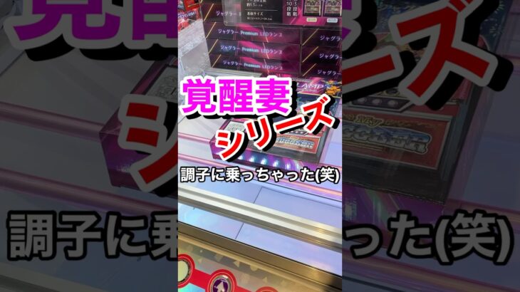 2024年 覚醒妻シリーズ#UFOキャッチャー#クレーンゲーム#shorts#スウィートランド#ミニクレーン#覚醒妻シリーズ