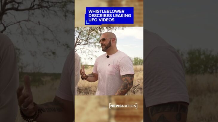 2024年 Whistleblower describes leaking UFO videos