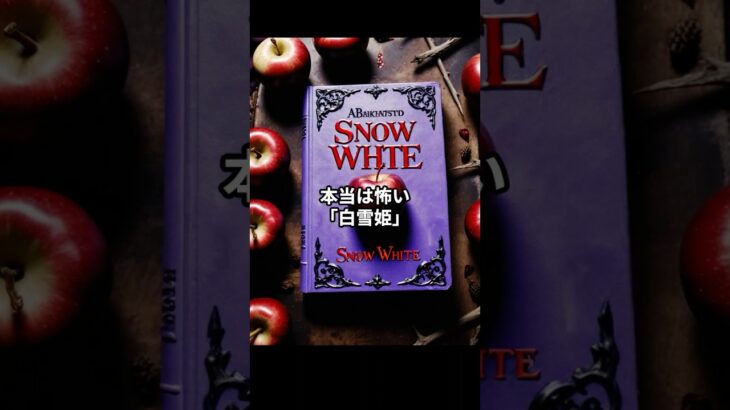 本当は怖い 「白雪姫」 #都市伝説 #ミステリー #オカルト #怪現象 #怖い話 #shorts