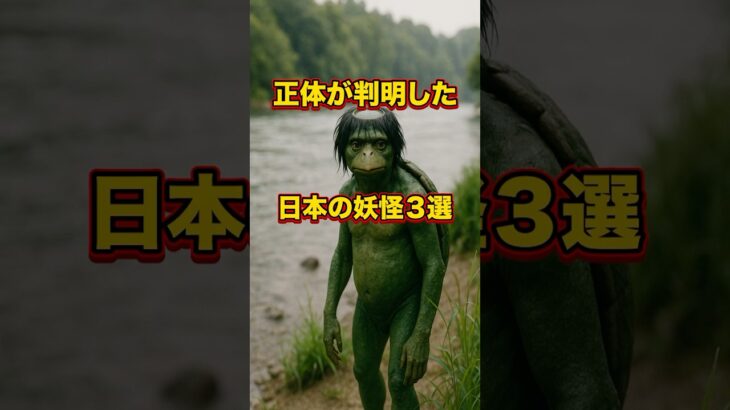 正体が判明した日本の妖怪３選　#都市伝説 #ミステリー #怖い話