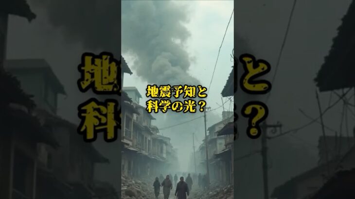 地震予知と科学の光【 都市伝説 予言 ミステリー オカルト 怖い話 】【予告編】