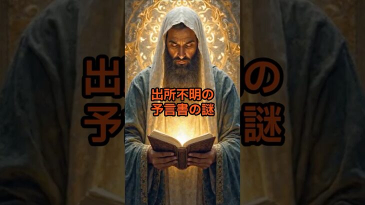 出所不明の予言書の謎【 都市伝説 予言 スピリチュアル オカルト 日本 】【予告編】