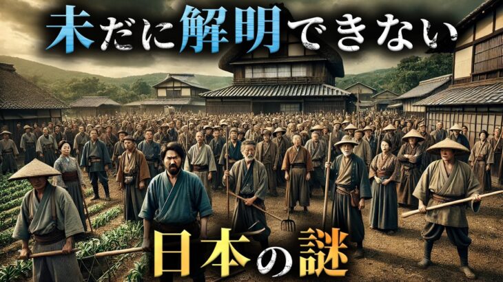 【未解明】令和になっても全く解明できていない日本の謎4選がヤバすぎた…。Part24【 都市伝説 日本史 ミステリー 解明不可能 】