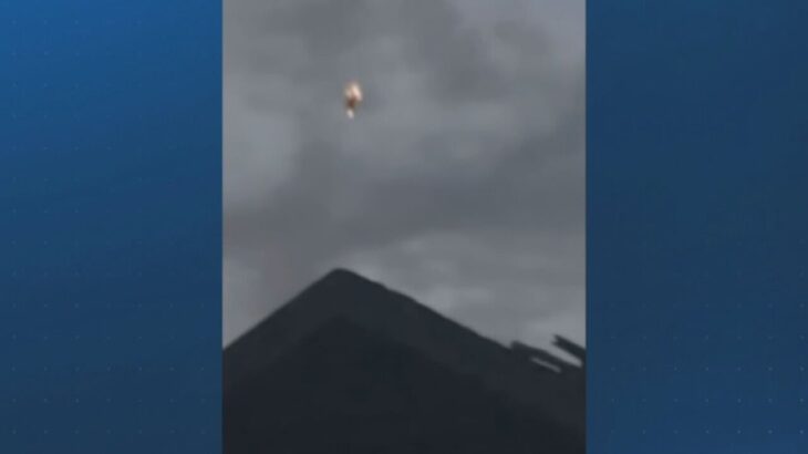 2024年 ‘My heart was pounding’: Mass. woman captures video of mysterious object falling from sky