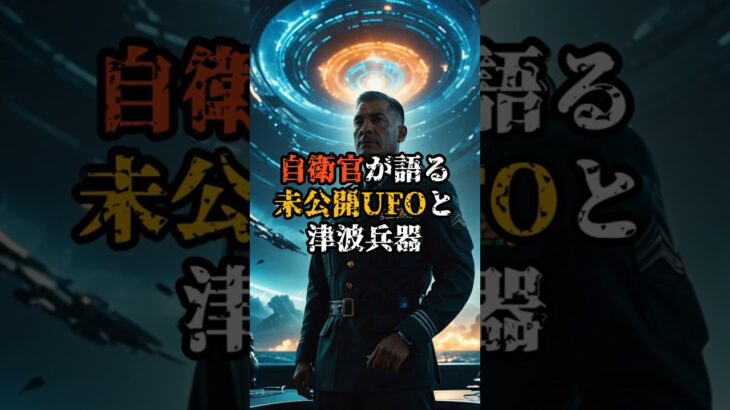 自衛官が語る未公開UFOと“津波兵器”【 雑談 予知 ミステリー スピリチュアル 予知能力 】
