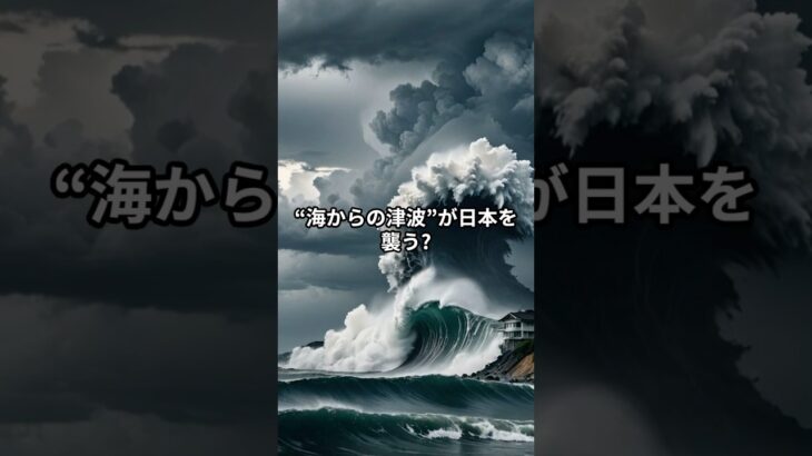 “海からの津波”が日本を襲う!?【 雑学 予知 ミステリー スピリチュアル 予知能力 】