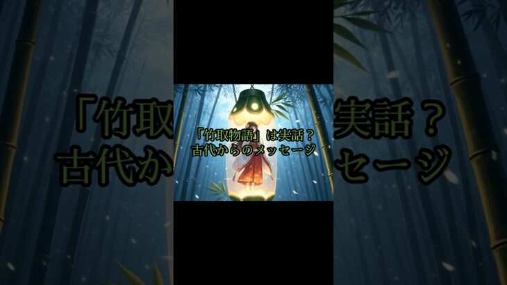 「竹取物語」は実話？古代からのメッセージ【 雑談 予知 ミステリー スピリチュアル 予知能力 】