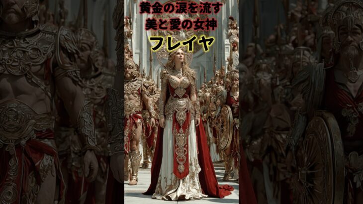 北欧神話の神：「フレイヤ」  #神話 #都市伝説  #ミステリー