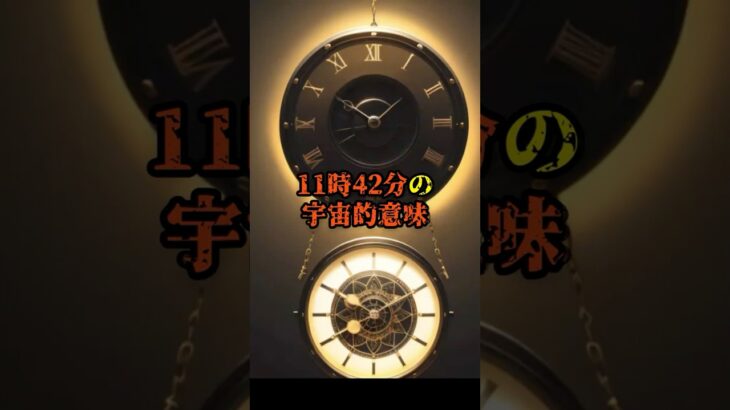 11時42分の宇宙的意味【 雑学 スピリチュアル 怪談 オカルト 怖い話 】【予告編】