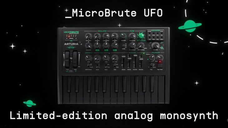 2024年 MicroBrute UFO | Limited-edition analog monosynth | ARTURIA