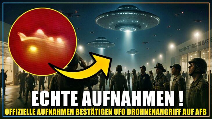 2024年 Notfallprotokoll aktiviert: Videos zeigen UFO Drohnenangriff auf Wright-Patterson Air Force Base