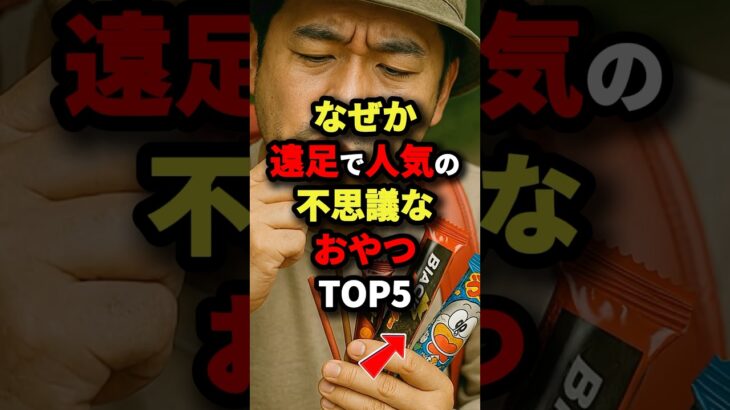 なぜか遠足で人気の不思議なおやつTOP5 #都市伝説
