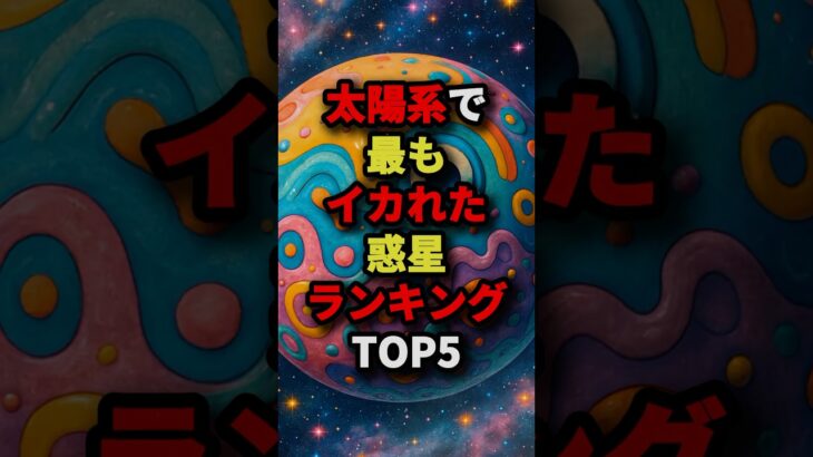 太陽系で最もイカれた惑星ランキングTOP5 #都市伝説
