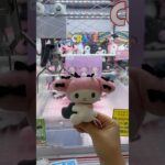 2024年 可愛いぬいぐるみを安く取ろうとしたら… #クレーンゲーム #ufoキャッチャー #ゲームセンター #ぬいぐるみ