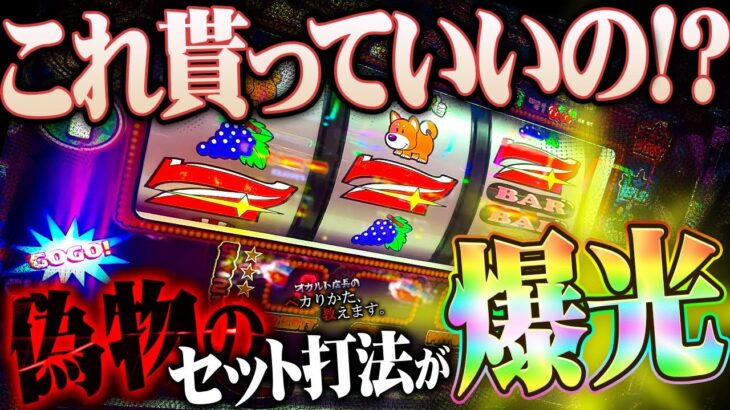 【闇】視聴者様が購入したガセのセット打法を試しにやってみたら公開禁止レベルでペカった！！