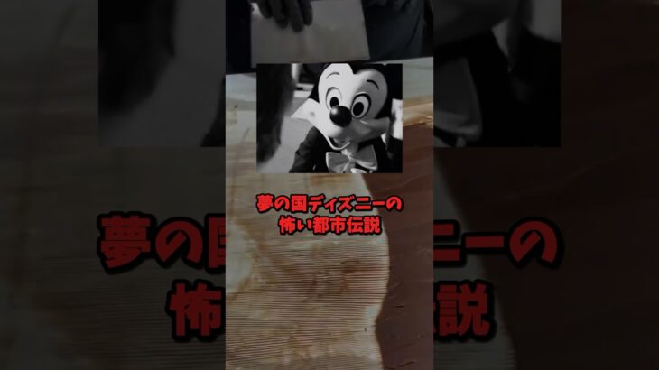 【都市伝説】夢の国、ディズニーの怖い話、信じる？ #都市伝説 #怖い話 #ディズニー #ミステリー