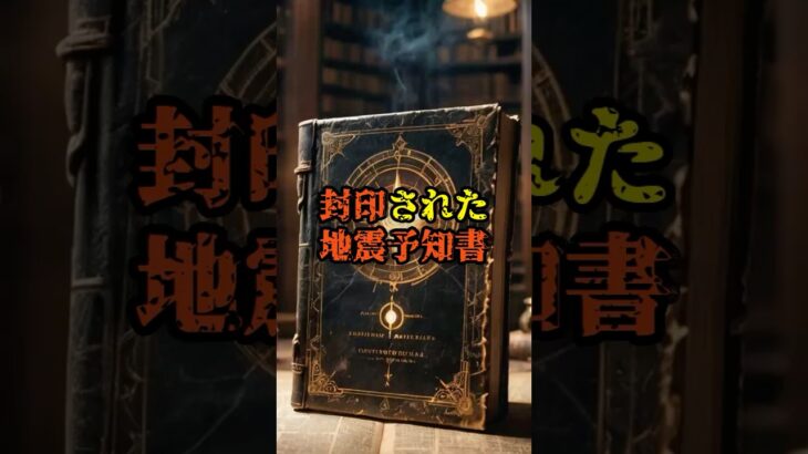 封印された地震予知書【 雑学 スピリチュアル 怪談 オカルト 怖い話 】【予告編】