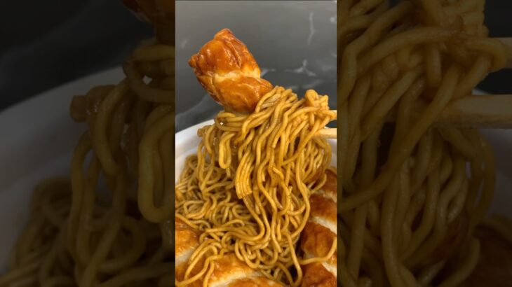 2024年 Mì UFO cùng thịt UFO noodles with meatloaf #shorts