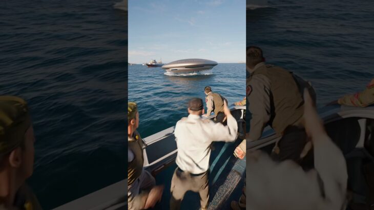 2024年 More incredible footage of a UFO rising from our oceans! What are these advanced crafts?