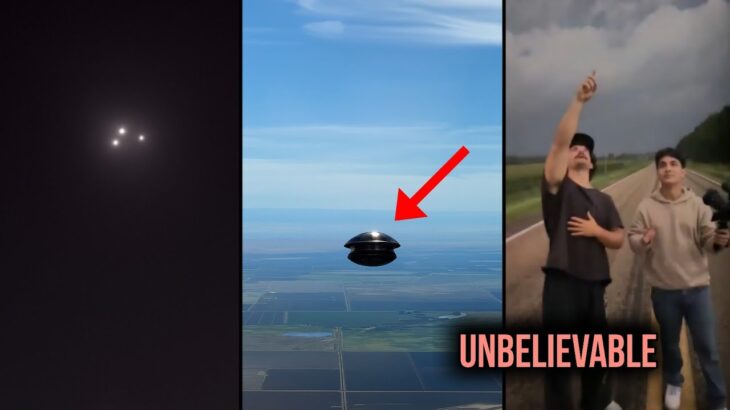 2024年 Real UFO Sightings 2025 & Strange Phenomena Caught on Camera