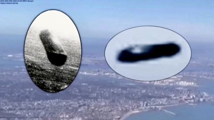 2024年 UFO 역사상 최근접 80m 항공 샷.. 45년 만에 다시 나타난 블랙돔 UFO