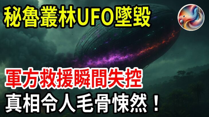 2024年 1997秘魯叢林UFO墜毀！軍方救援瞬間失控，真相令人毛骨悚然！| ByBy