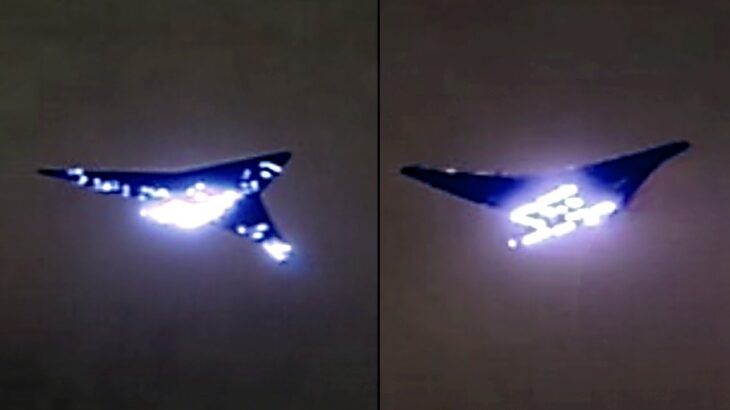 2024年 This Man Just Released The Clearest Images Of The UFO Drones Above Denmark