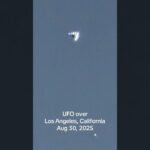 2024年 UFO over Los Angeles, California Aug 30, 2025 UAP sighting news 👽 it’s the battle of LA again! 🛸