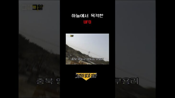 2024年 하늘에서 목격한 UFO #shorts