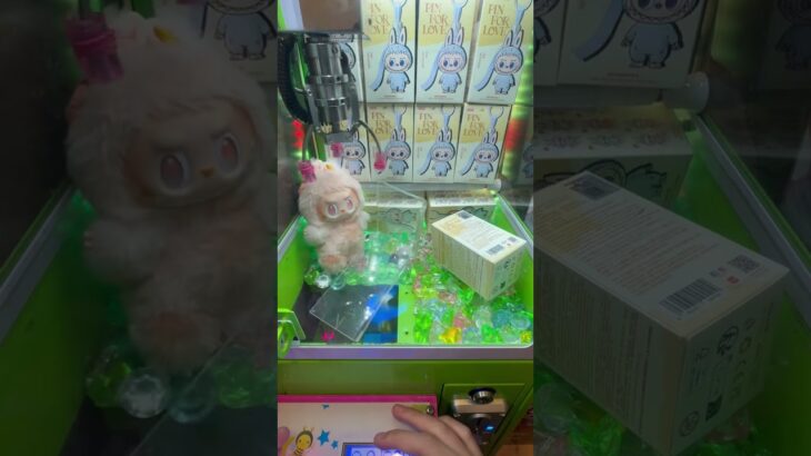2024年 #クレーンゲーム #ゲームセンター #ufoキャッチャー #labubu #ラブブ