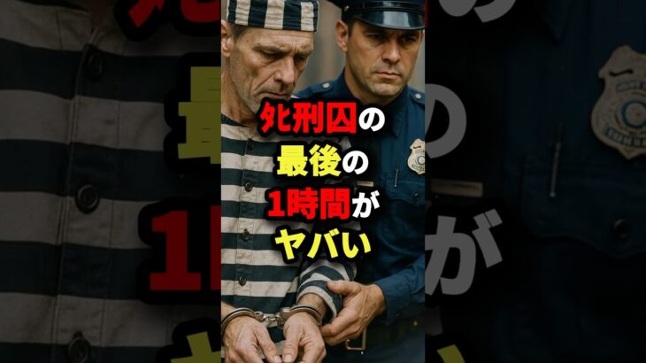 ﾀﾋ刑囚の最後の1時間がヤバい #都市伝説