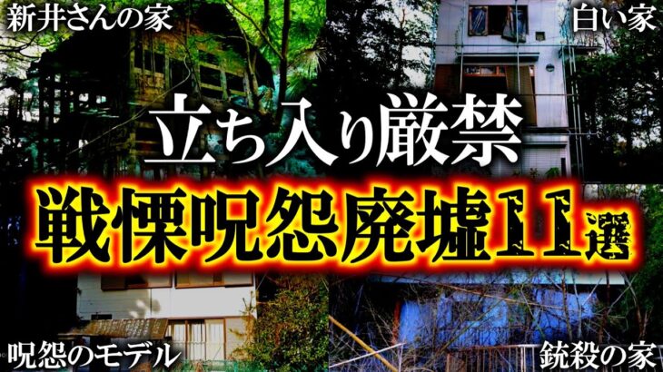 【ゆっくり解説】立ち入ったら呪われる…呪怨心霊廃墟スポット11選