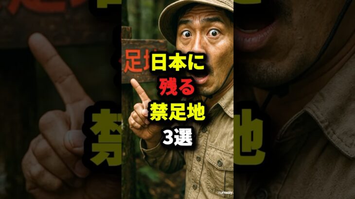 日本に残る禁足地3選 #都市伝説