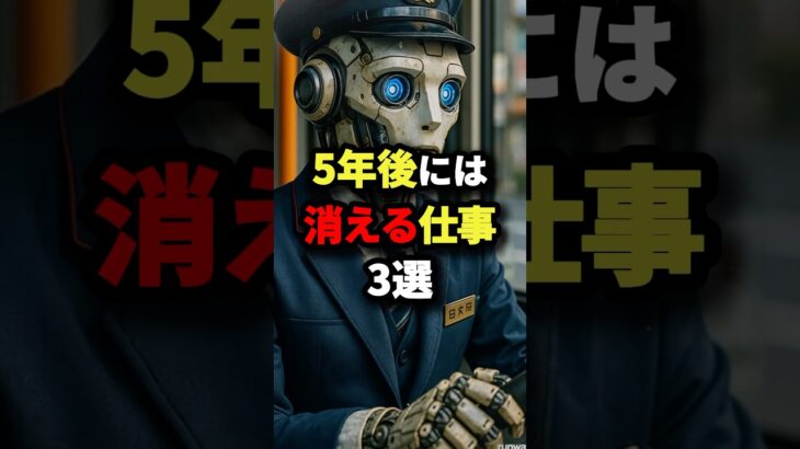 5年後には消える仕事3選 #都市伝説