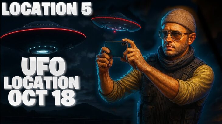 2024年 GTA Online UFO Location Oct 18 |  UFO Sighting 5  Halloween 2025 | Location 5