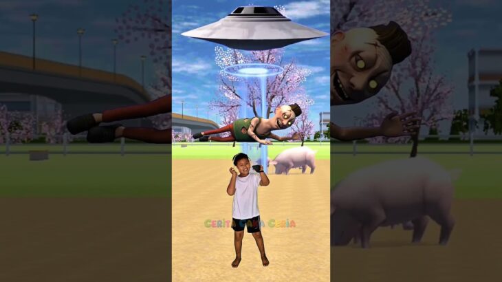 2024年 Hantu Hamood Habibi berasal dari Ufo #sakuraschoolsimulator #shorts