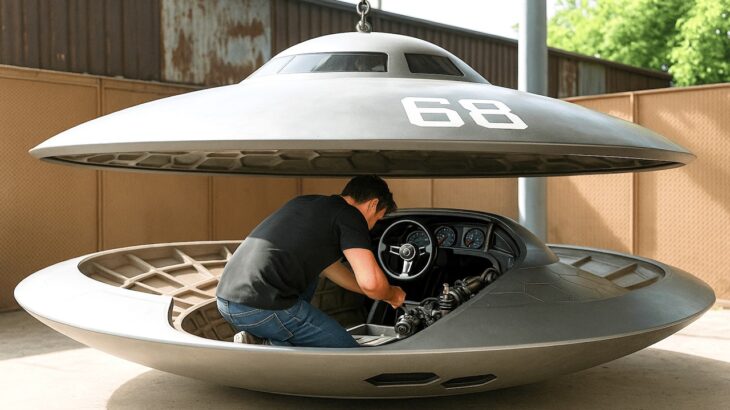 2024年 Man Builds a Real UFO Boat That Actually Works! | Full Build Process by @Mr_Ho
