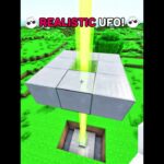 2024年 🤡Minecraft, But.. REALISTIC UFO!☠️