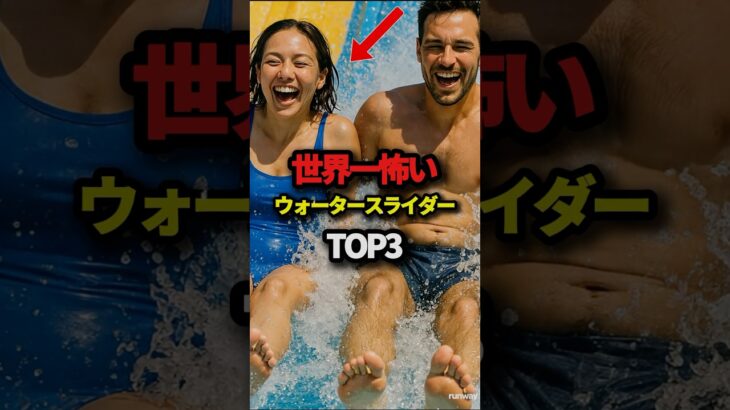 世界一怖いウォータースライダーTOP3 #都市伝説