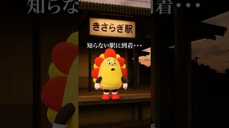 【都市伝説】きさらぎ駅で異変発生！？★サンサンキッズTV★#shorts #shortsfunny #都市伝説