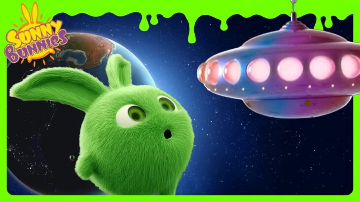 2024年 There’s a UFO in the sky, could it be ALIENS?? 👽🎃 | Sunny Bunnies Halloween