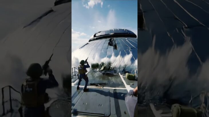 2024年 UFO vs Warship: The Moment Everything Went Wrong! #UFO #UFOs #UAP #uaps #ovni