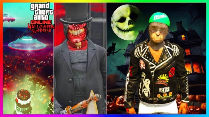2024年 UNLOCK Rare Halloween Outfits, NEW Mask, GLITCH, Money, UFO Location, GTA 5 2025 (GTA Online Update)