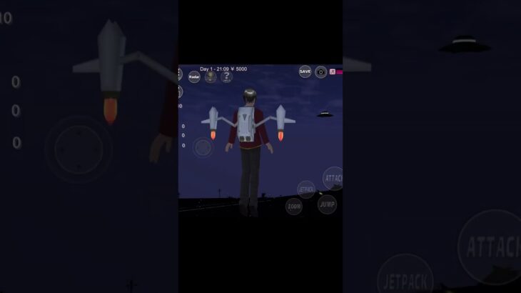2024年 โจมตีufoด้วยการต่อย – Sakura school simulator
