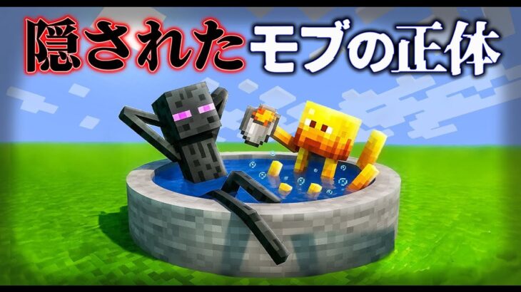 “モブの正体”の『マイクラ都市伝説』を検証した結果・・【まいくら,マインクラフト,解説,都市伝説,】