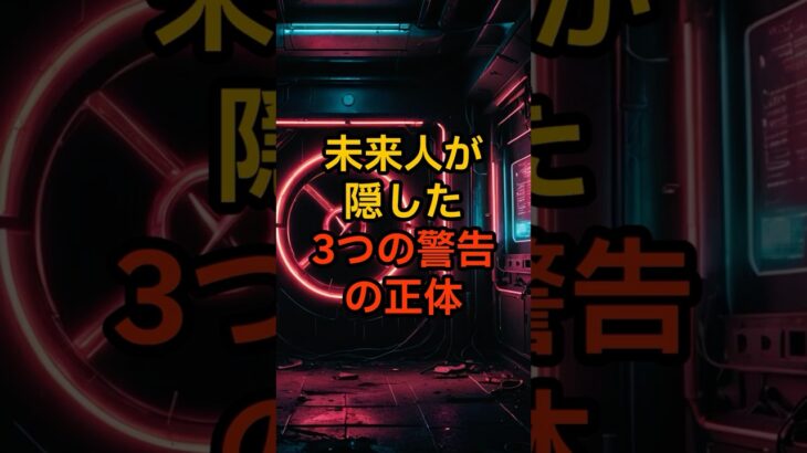 未来人が隠した「3つの警告」の正体【 都市伝説 オカルト 陰謀論 ミステリー 】