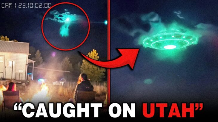2024年 UFO Caught on Camera at Skinwalker Ranch — And What It Did Next Terrified Everyone!
