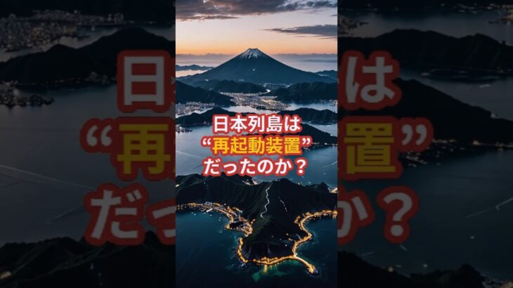 日本列島は“再起動装置”だったのか？【 都市伝説 オカルト 陰謀論 ミステリー 】