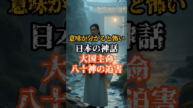 【意味が分かると怖い】日本の神話『大国主命·八十神の迫害』#都市伝説 #オカルト #日本 #神話 #怖い話 #歴史 #雑学